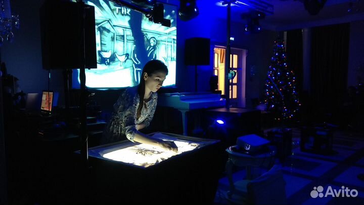 Песочное шоу в Москве и мо