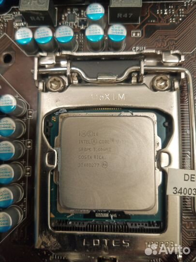 Intel Core i7-3770 + MSI Z77A-G43 + 16GBRam