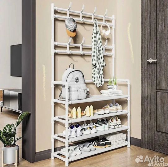 Вешалка в прихожую/вешалка с обувницей