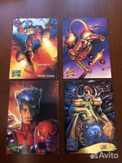 Карточки marvel Loki, IM, magnit