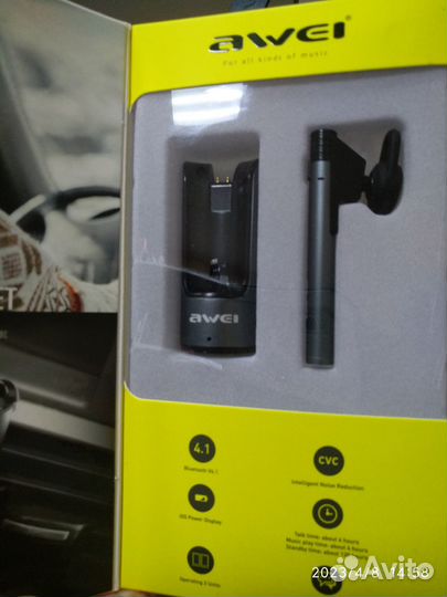 Беспроводная гарнитура*Новая awei