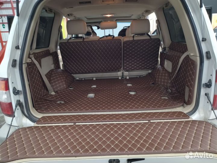 Коврики с бортами в багажник на Volkswagen Taos