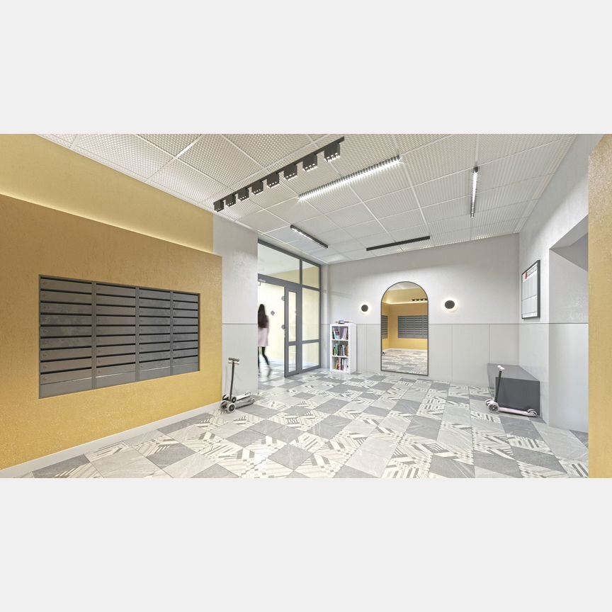 2-к. квартира, 59 м², 2/16 эт.