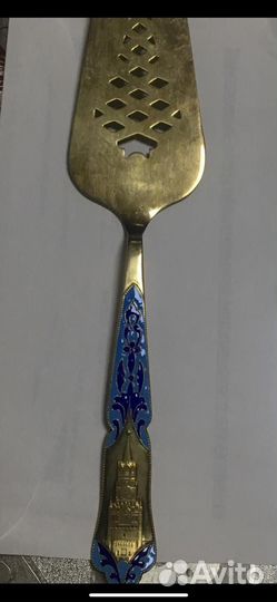 Лопатка для торта серебро