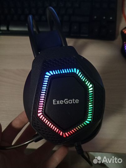 Игровые наушники с микрофоном