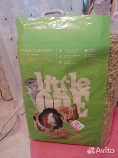 Сено для грызунов