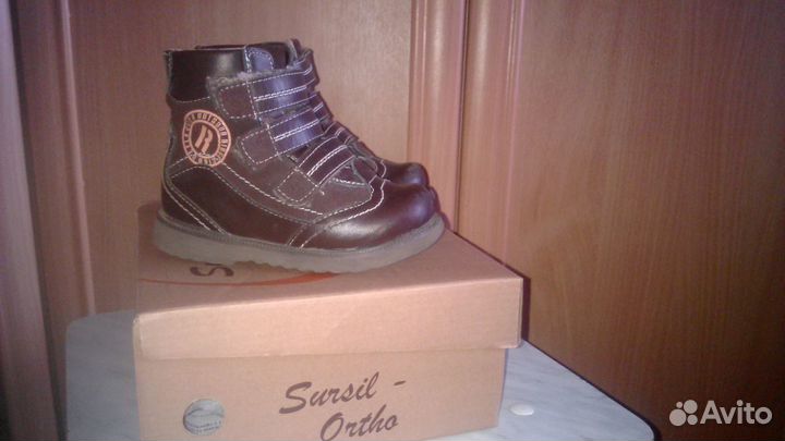 Ботинки демисезонные ортопедические 24р-р