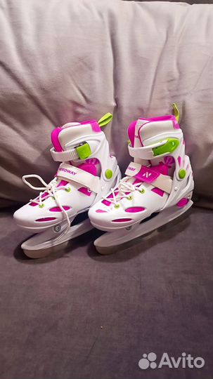 Коньки детские раздвижные 30 33 nordway