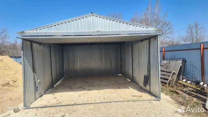 Металлический гараж