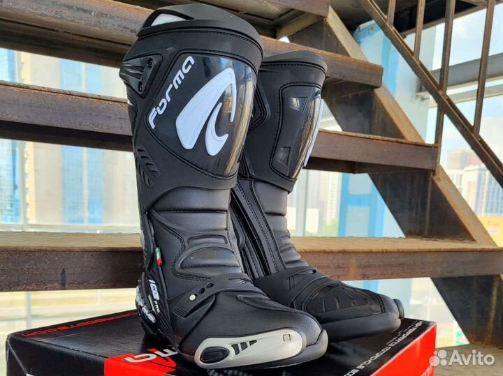 Мотоботы ICE PRO, цвет черный