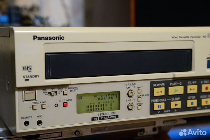 Видеомагнитофон panasonic hi fi стерео AG-5260