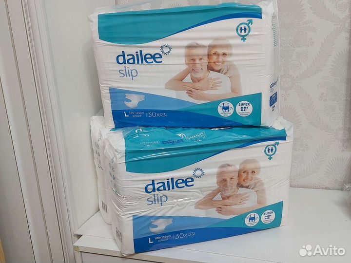 Подгузники Dailee 3 L Памперс 3упаковки Сени Seny