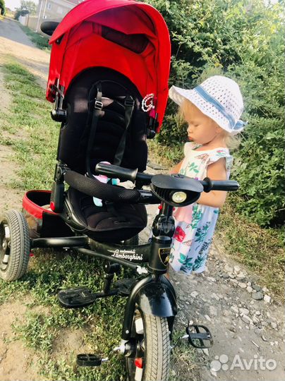 Трехколесный велосипед lamborghini