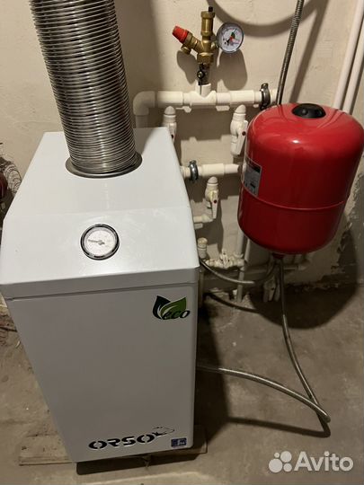 Газовый котел напольный бу orso