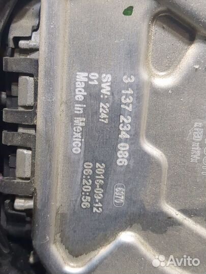 Вентилятор радиатора Chevrolet Cruze 2015, 2017