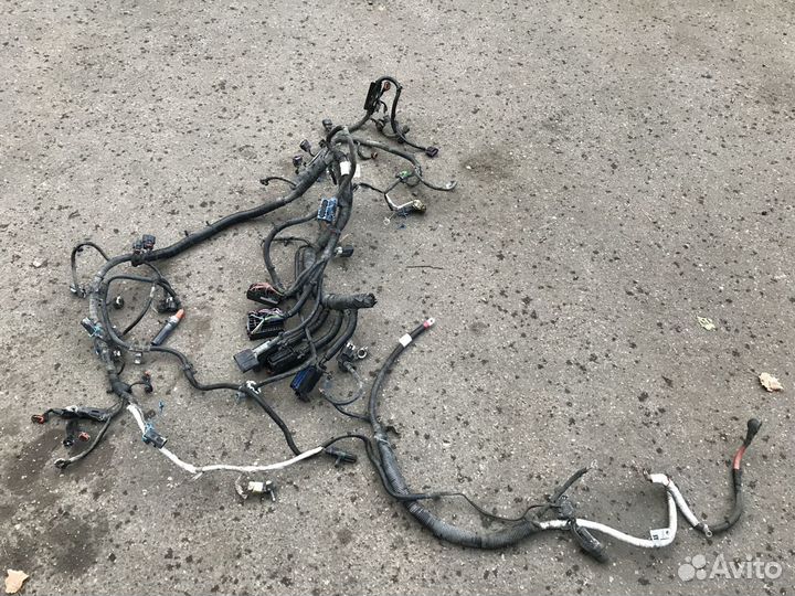 Проводка двигателя 3.0L Cadillac SRX II 09-16