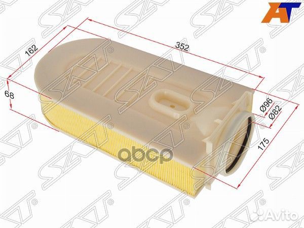 Фильтр воздушный mercedes GLE-class 15/E-class