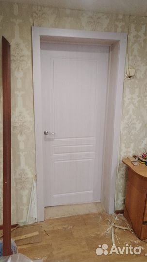 Межкомнатная дверь комплект (коробки+наличники)
