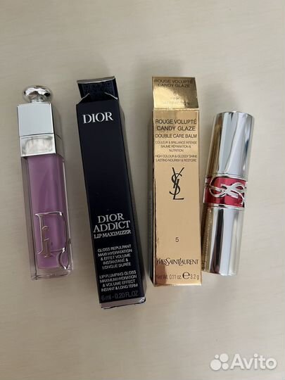 Блеск для губ dior помада YSL