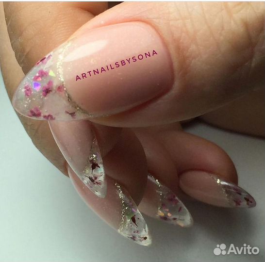 Маникюр Укрепление Выравнивание Ногтей