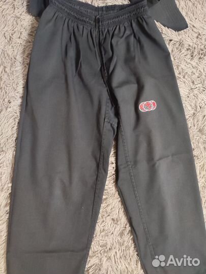 Добок для тхэквондо чёрный 160