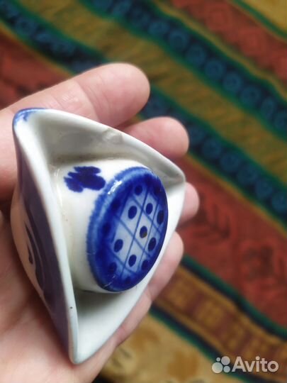 Штоф гжель Пётр Первый