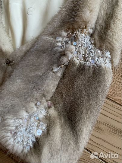 Болеро-накидка норковая