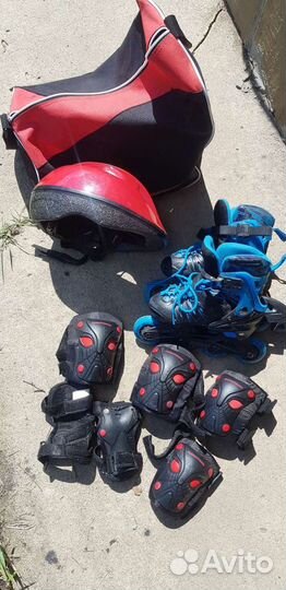 Детские ролики и защита