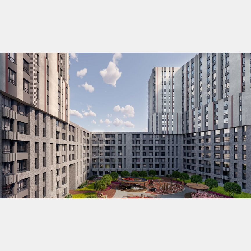 1-к. квартира, 35,8 м², 6/17 эт.