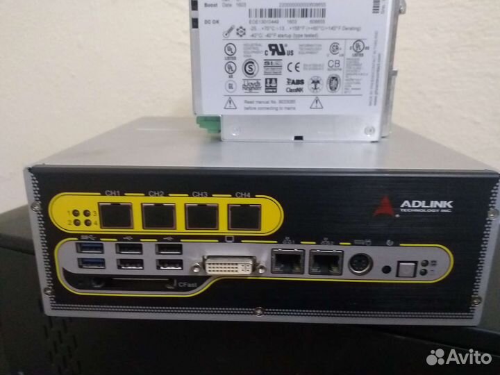 ADLink EOS-1200 + бп 24V