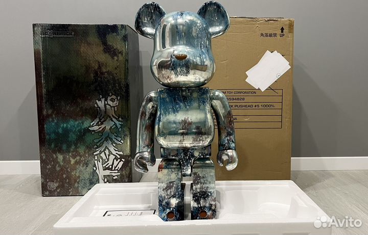 Bearbrick Pushead #5 / Мишка оригинал в наличии