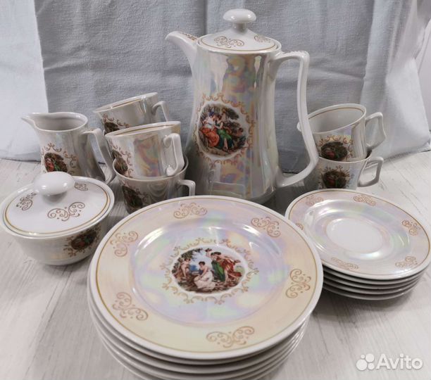 Чайно кофейный сервиз 