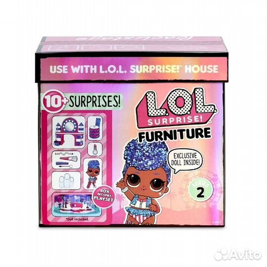 Кукла lol оригинал сцена и гримерная