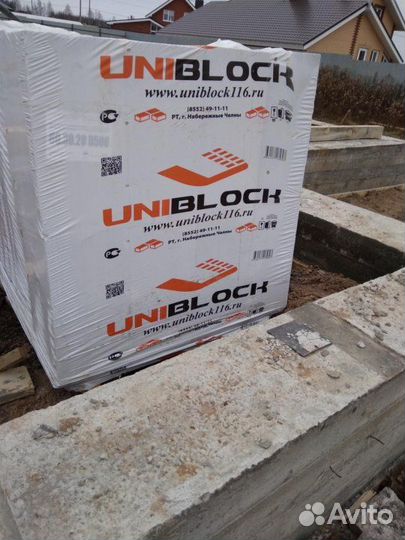 Пеноблок газоблок любой