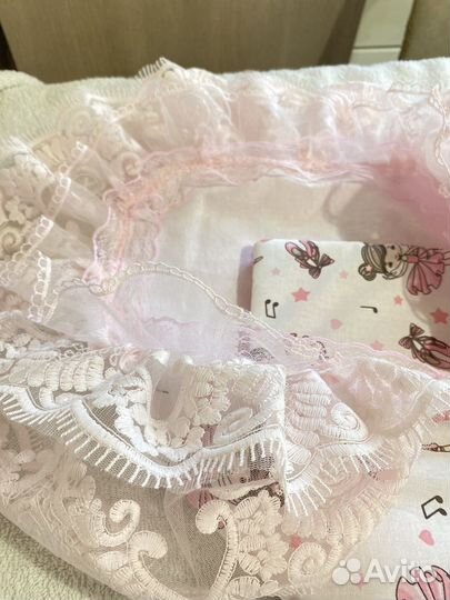 Конверт на выписку для девочки лето/весна/осень