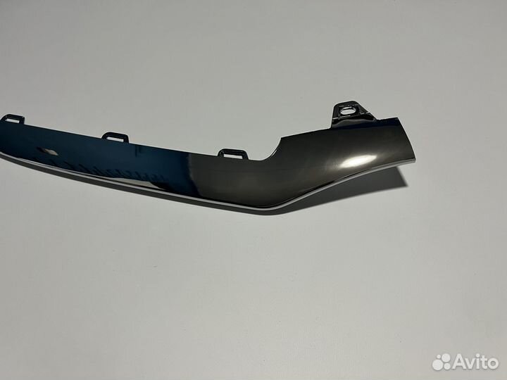 Правый хром бампера Mercedes W212 AMG рестайлинг