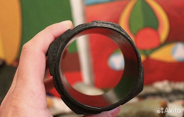 Древний предмет Цзун нефрит Лянчжу