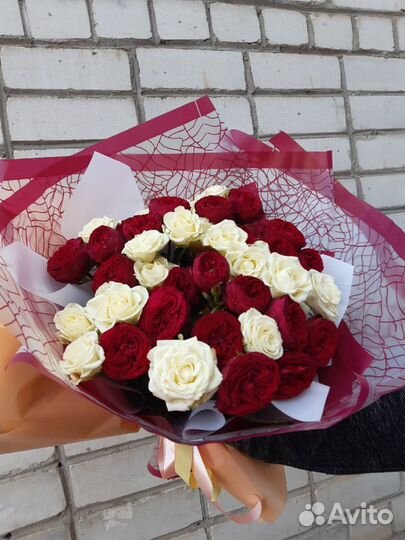 Живые цветы букеты