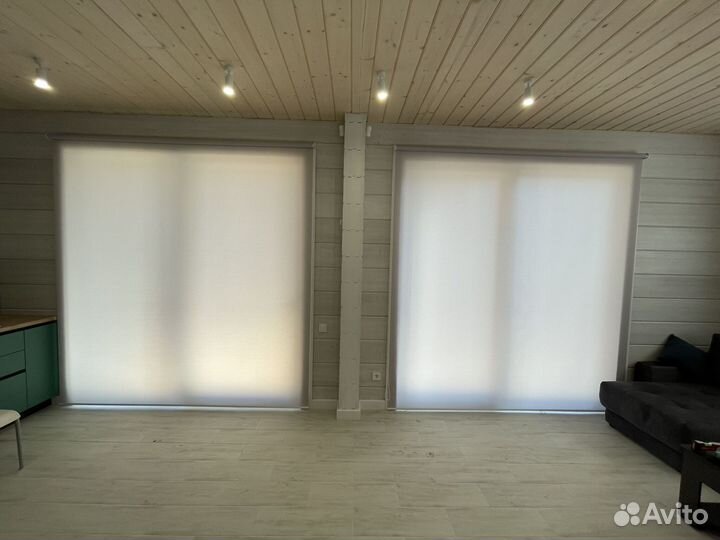 Закрытые рулонные шторы