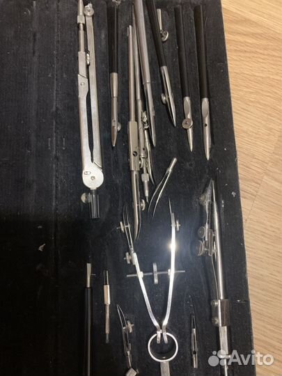 Циркуль готовальня набор СССР