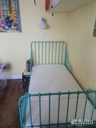 Кровать детская раздвижная Икеа Миннен (IKEA)