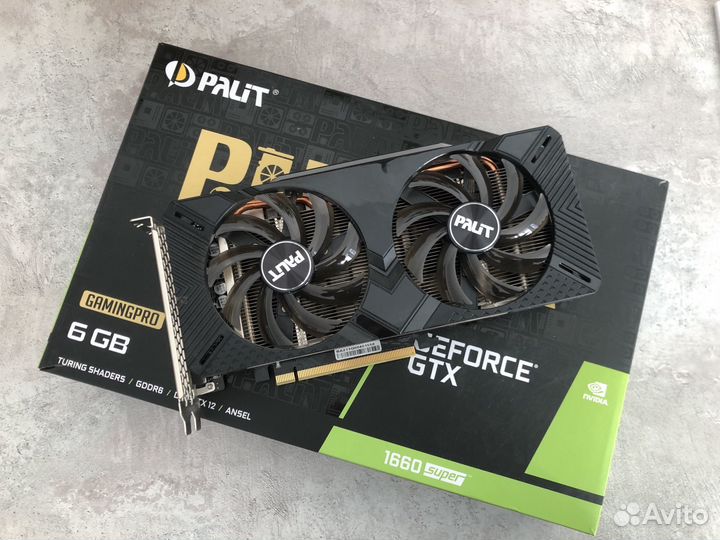 Видеокарта gtx 1660 super