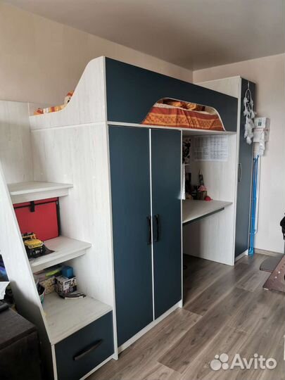 Кровать чердак