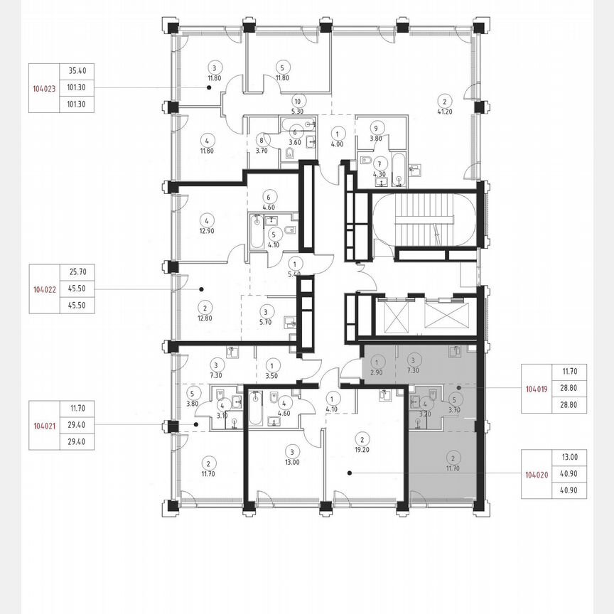 Квартира-студия, 28,8 м², 4/18 эт.