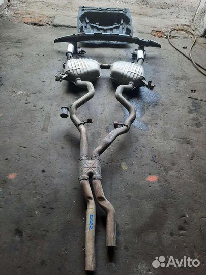 Выхлоп с бмв 335i E92 E93