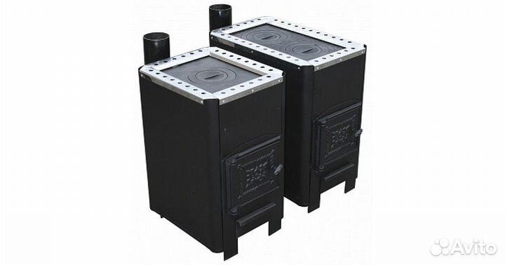 Печь отопительная дровяная Варвара Уют