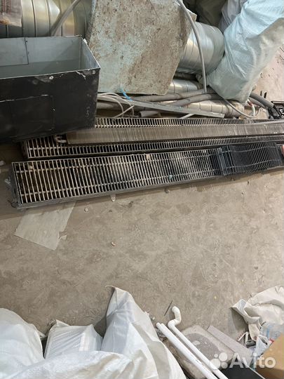 Внутрипольный конвектор бу