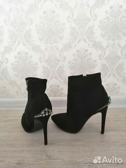 Ботильоны замшевые женские 37 размер