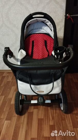 Коляска 2 в 1 Adbor Ottis Dark grey