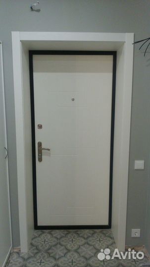 Монтаж входных дверей